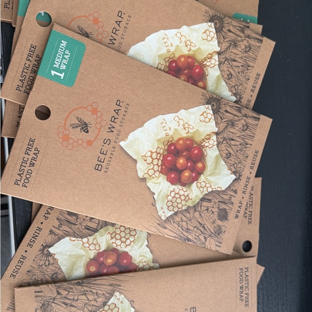 Bee’s Wrap, single Medium piece. 10 units available. Price is per unit